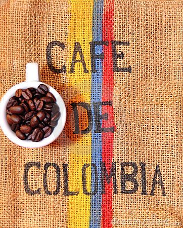 دانه قهوه کلمبیا