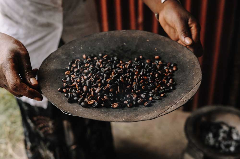 پخش دانه قهوه اتیوپی به صورت عمده