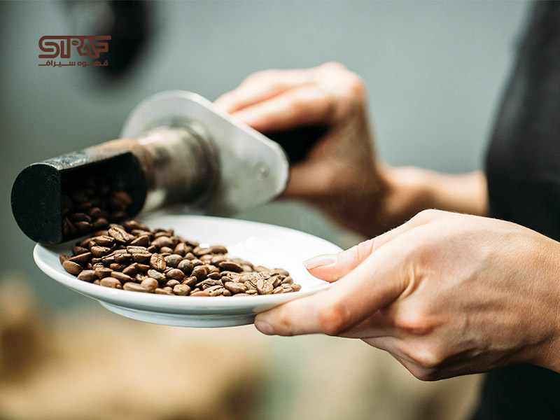 قهوه تجاری یا کامرشیال + قهوه سیراف