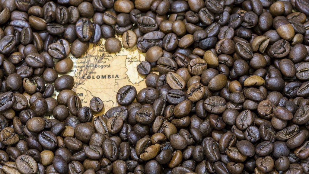 قهوه کلمبیا سوپریمو + قهوه سیراف