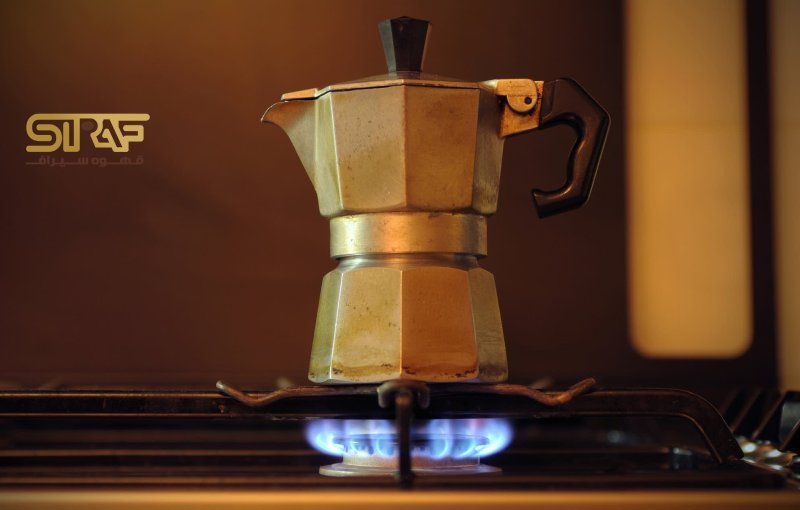 دم کردن قهوه با روش Moka Pot (موکاپات) + قهوه سیراف