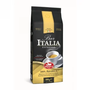 قهوه اسپرسو ساکوئلا ایتالیا مدل Bar Espresso نیم کیلویی