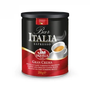 قهوه ایتالیا قرمز مدل گرن کرما ساکوئلا 250 گرمی