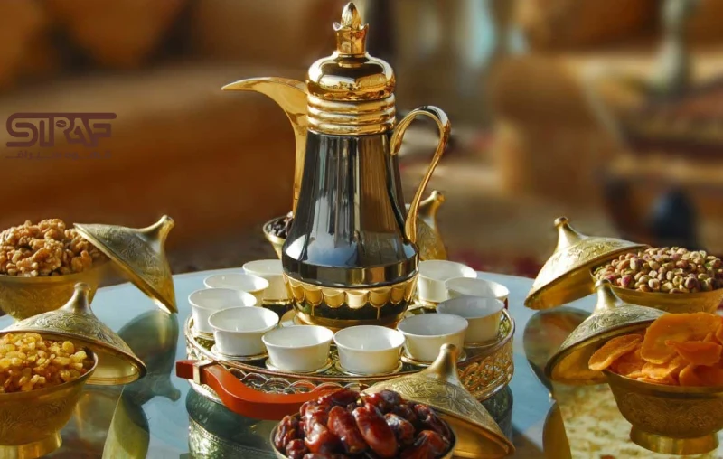وسایل مورد نیاز برای طرز تهیه دم کردن قهوه ی عربی در خانه با دله