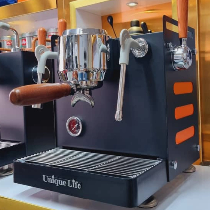 اسپرسوساز نیمه صنعتی یونیک لایف DR7110